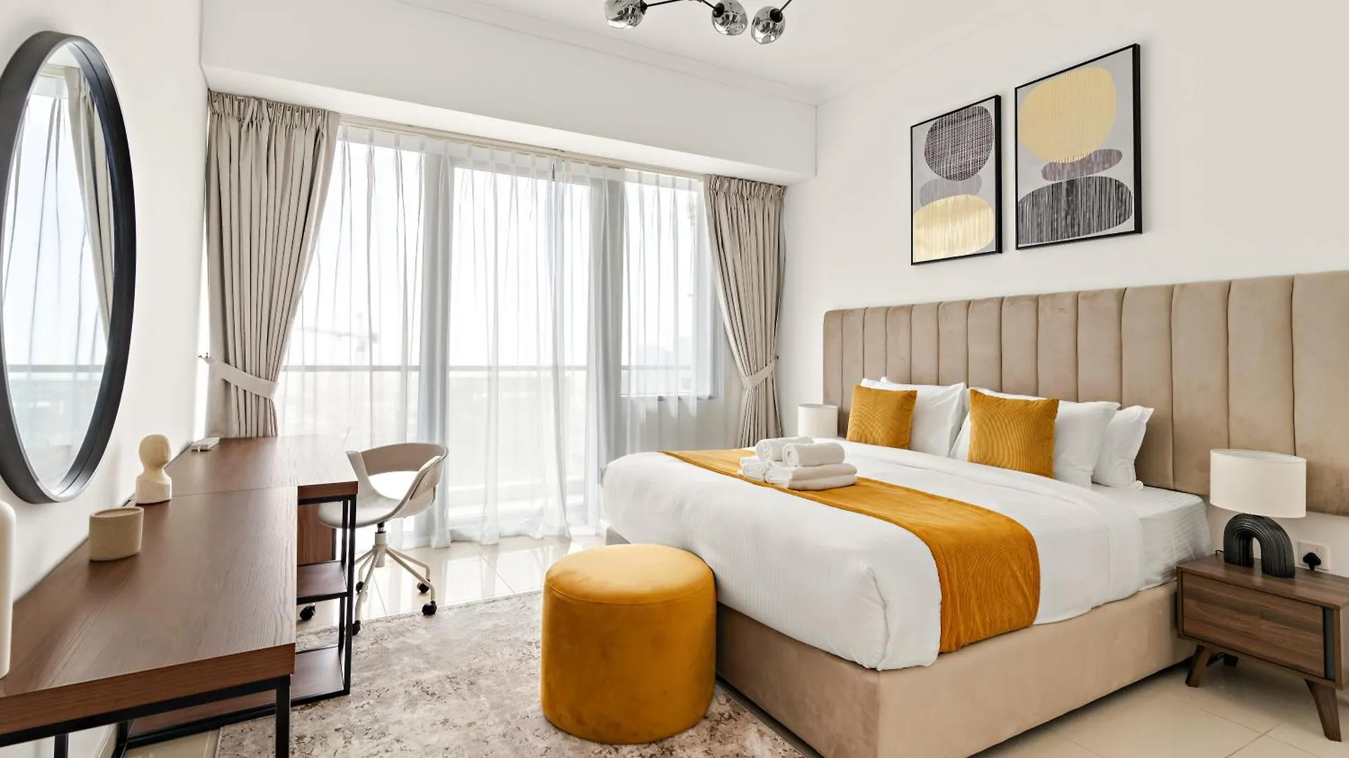 Elegant 1Br In Ocean Heights Apartment Dubai