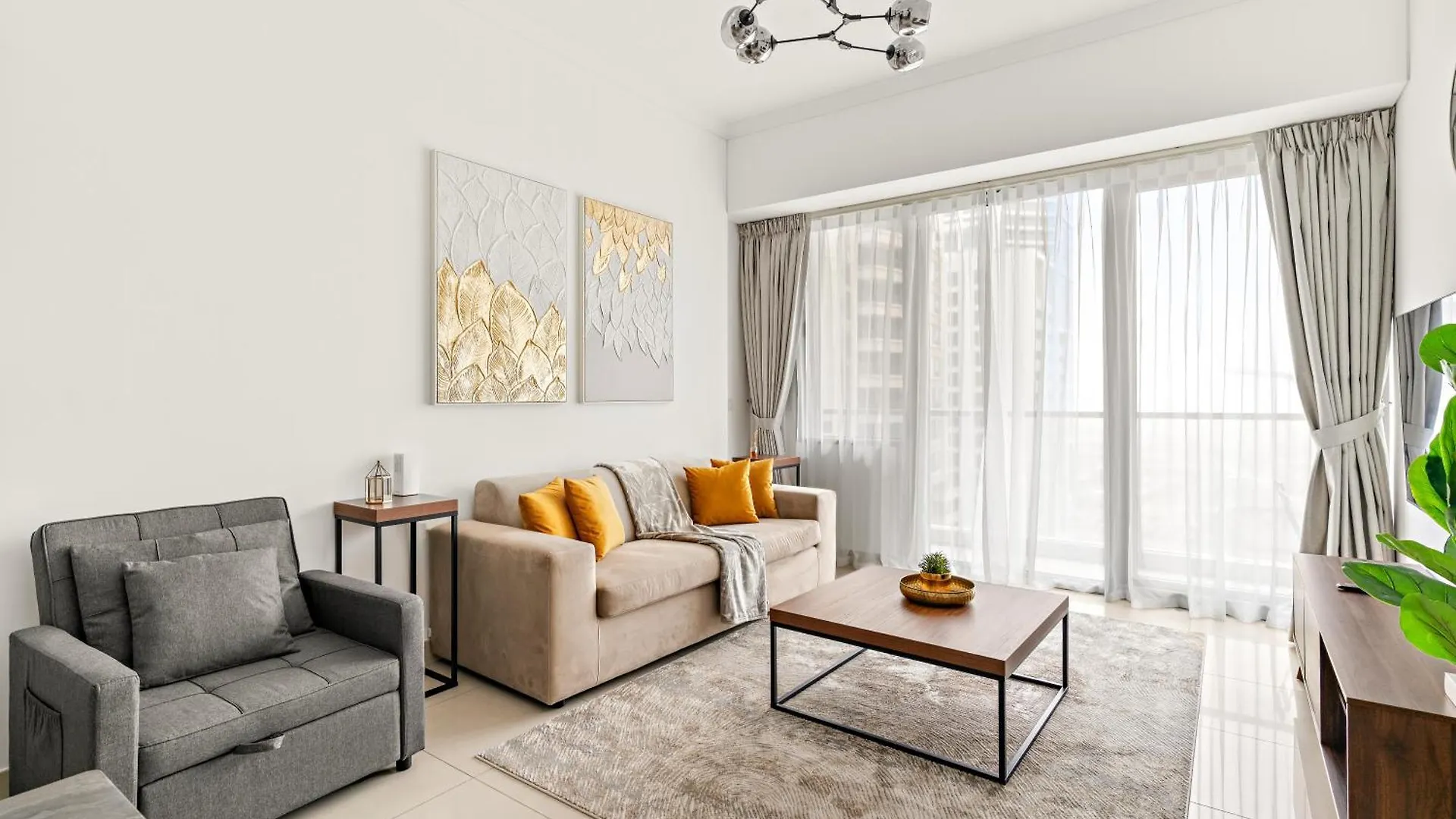 Elegant 1Br In Ocean Heights Apartment Dubai